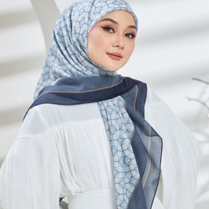 Custom Designed Breathable Digital Printing Cotton Voile Ethnic <b>Bandanas</b> Fashioned Hijab Scarf for Muslim <b>Women</b> Ladies All - Product Image 5