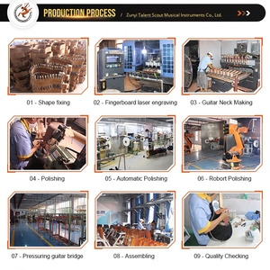 Basso Elettrico Professionale a Quattro Corde da 34 Pollici con Corpo in Legno Massello a 20 Tasti per Musica Rock/Jazz, Personalizzazione OEM di Livello Professionale - Product Image 6