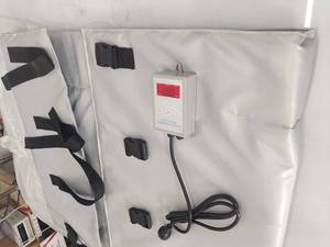 Couverture chauffante flexible pour fût et baril industriel de 1860 x 860 mm, 55 gallons, chauffe-réservoir pour fût à huile de 200 L, 205 L, 210 L - Product Image 4