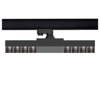 Lampu Trek Led 28W Anti Silau, Lampu Sorot Led Horizontal Dapat Disesuaikan, Lampu Jalur 2*12 Titik