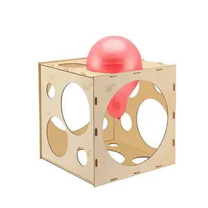 9 Holes Collapsible Balloon Sizer Box Measurement Tool Stable 2-10 Inch For  Birthday Wedding Party