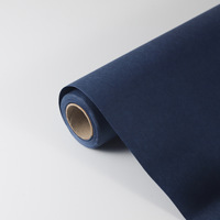 Kertas Kado Gulung Warna Solid Evergreenwrap, Kertas Pembungkus Buket Bunga, Perlengkapan Florist DIY, Bahan Kemasan Bunga Buatan Tangan