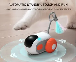 New Radio Control Mini Toy Car Remote Control Animal Play Drive Vehicles Dog Cat Pet Cars Toy With Cat Litter