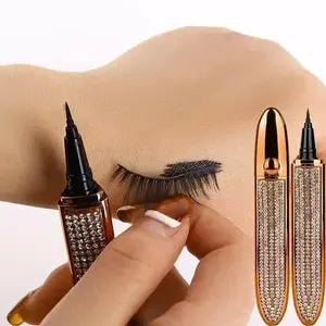 WY3 – Eyeliner liquide à paillettes diamant, stylo à colle pour cils avec boîte