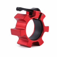 Colliers de serrage rapides en aluminium pour haltères de 2 pouces, accessoires d'équipement de fitness pour l'entraînement en force en salle de sport