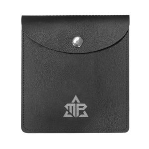 Pochette en PU recyclé écologique avec NFC et gravure laser pour rangement de câbles, organiseur de voyage, cadeau d'affaires personnalisable - Product Image 1