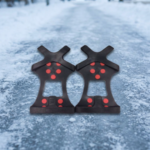 Copriscarpe Sportivi Leggeri e Resistenti, Antiscivolo, Ecologici, <span class=keywords><strong>con</strong></span> Suole in Gomma, Ramponi da Ghiaccio, Grip per Neve, Chiodi Antiscivolo - Product Image 5