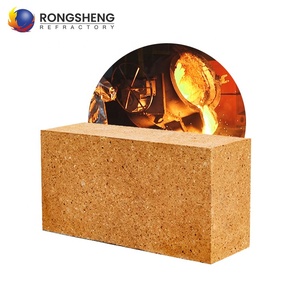 Ladrillos Refractarios de Alto Rendimiento, Precio de Fábrica, 230 x 114 x 65 mm, Ladrillo de Arcilla Refractaria para Horno en Venta - Product Image 1