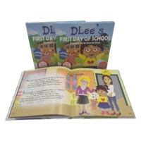 Libros educativos de tapa dura personalizados de alta calidad para niños muestras gratis impresión de libros personalizados para niños