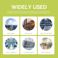 Válvula de Descarga Industrial de Acero Inoxidable 304, 316 y Acero al Carbono, Válvula Rotativa Accionada por Aire con Soporte