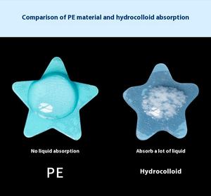 لون الجلد غير مرئية غطاء بثرة ملصق لطيف يبتسم نمط الوجه متعدد الصور ماكياج الجمال العناية الشخصية - Product Image 6