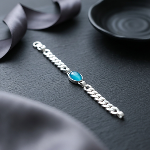 Linda Pulsera de Plata de Ley 92.5 con Dijes para Bebé - Product Image 3
