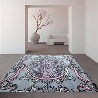 Benutzer definierte Wolle und Seide Hand Tufted Teppich Teppich Herstellung Design moderne nordische Vintage Tufting Teppiche Sets