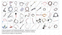 Câble ruban plat Flexible de haute qualité 60V FPC FFC Application électronique connecter le connecteur équivalent de fil