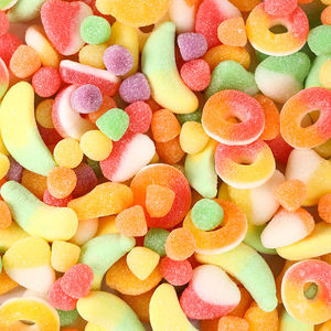 Bonbons gélifiés acidulés en vrac, vente en gros personnalisée, bonbons gélifiés aux saveurs de fruits, halal - Product Image 3