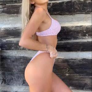 Rugloze Bikini 'S En Strandkleding Groothandel Plus Size Luxe Bikini Fabrikant Op Maat Bikini Bikini 'S En Badpakken Voor Vrouwen - Product Image 2