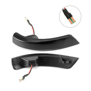 Autodragons Clignotant latéral LED à lentille fumée pour rétroviseur de voiture pour MONDEO 2007-2012 - Product Image 1