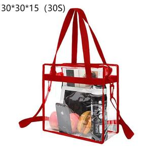 Zaino in PVC Trasparente Personalizzabile all'Ingrosso con Stampa Logo, Morbido e Resistente, Unisex per Scuola, Trucco, Viaggi e Attività all'Aperto - Product Image 5
