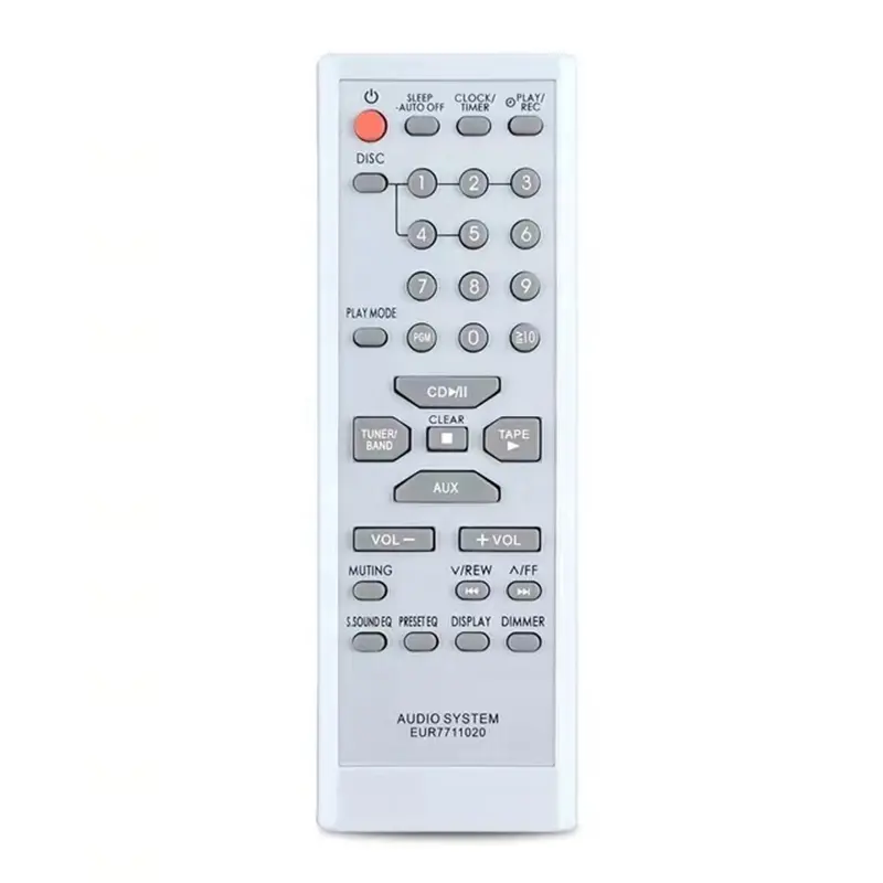 EUR7711020 Remote Control For Panasonnic AUDIO SYSTEM SC-PM16 SA-AK640 SC-PM18P SA-PM18 N2QAHB000064 SA-PM16 with 32 Buttons