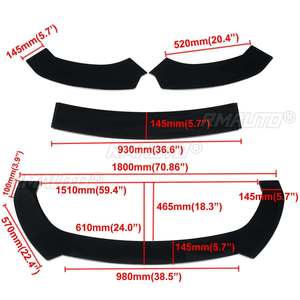 ลิ้นกันชนหน้ารถยนต์แบบสากล สำหรับ BMW E90 E91 E92 E93 E80 E81 E82 E87 G28 G30 G38 F30 F80 F32 F82 - Product Image 6