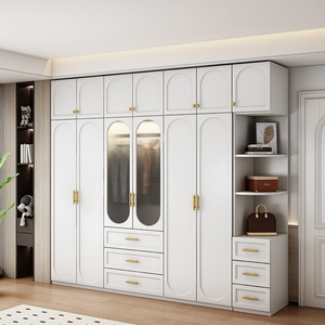 French-style Bedroom Furniture: Corner <b>Wardrobe</b> for Walk-in Closets with Ample Storage - Product Image 6