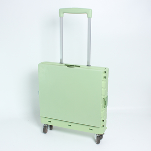 Prix du fabricant Chariot pliable à 4 roues en plastique Chariot pratique à transporter pour un achat facile Chariot pliable - Product Image 5