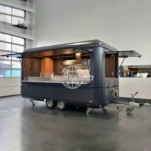 Carrito de comida callejero para helados, gofres y café para eventos al aire libre y parques - Product Image 2