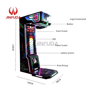 Machine de boxe de sport d'extérieur, machine de boxe de sport d'entraînement, machine de boxe de force <span class=keywords><strong>rocky</strong></span>, arcade - Product Image 4