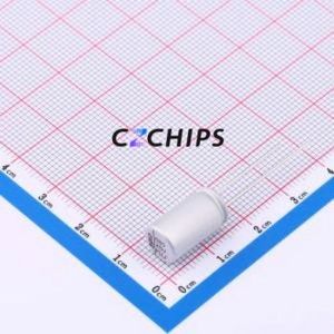 Condensador Sólido NPLD1401E681MJTM, Componente de Orificio Pasante (THT), D8xL14mm 680uF 20% 25V 8mm - Product Image 1