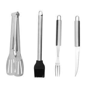 Juego de 33 Utensilios para Parrilla de Acero Inoxidable, Espátula, Tenedores, Brochetas con Bolsa de Transporte, Herramientas Multiusos para Barbacoa, Kit de Cocina Resistente para Exteriores - Product Image 4