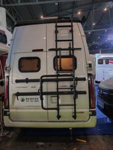 <span class=keywords><strong>Porte</strong></span>-<span class=keywords><strong>vélo</strong></span> et échelle de <span class=keywords><strong>porte</strong></span> 2 en 1 Profilé en aluminium pour <span class=keywords><strong>camping</strong></span>-cars caravanes Montage extérieur de <span class=keywords><strong>vélo</strong></span> - Product Image 3