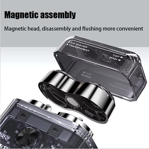 Mini Afeitadora Eléctrica Portátil de Viaje, Recortadora Facial Impermeable, Maquinilla de Afeitar Inteligente Recargable, Pequeña Máquina de Afeitar - Product Image 2