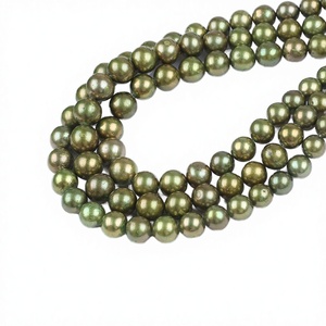 Perles en hématite dorée, pierres rondes, fabrication de bijoux, fabrication de colliers, fabrication de bracelets, fournitures artisanales - Product Image 3