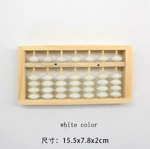 7 colonne 5 perles boulier en bois Portable sans odeur enfants mathématiques arithmétique calcul comptage cadre étudiant jouet éducatif - Product Image 2