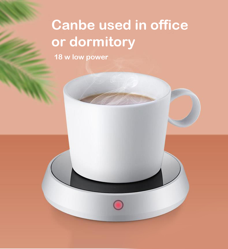 Cup Warmer 220v Drinks Warmer, Coffee Warmer with Euro Plug, Desktop Drinks Warmer