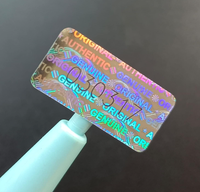 Étiquettes d'hologramme laser personnalisées Étiquette d'autocollant d'hologramme transparente Autocollant d'hologramme de carte de sécurité