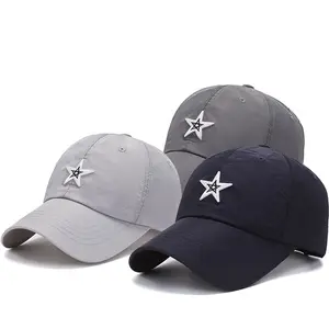 OEM 2024 yeni ürün sıcak satış naylon örgü spor beyzbol şapkası Sportmutze kızların güneş koruyucu spor şapka