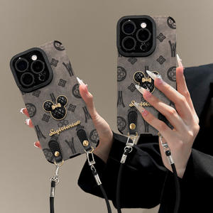 <span class=keywords><strong>Coque</strong></span> de téléphone portable stéréoscopique <span class=keywords><strong>Mickey</strong></span> décorative avec corde suspendue, adaptée pour <span class=keywords><strong>Iphone</strong></span> 16promax/17/15/14/13/<span class=keywords><strong>12</strong></span>/11 - Product Image 4