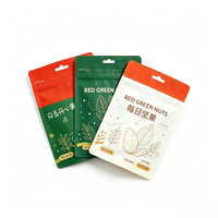 Sachet Doypack Premium Personnalisé Imprimé Anti-odeur en Mylar et Feuille d'Aluminium, Qualité Alimentaire, pour Emballage de Noix, avec Fermeture Zip Refermable
