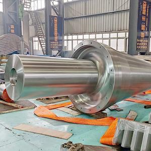 โรงงานผลิตเพลาอัลลอยด์แบบฟอร์จสำหรับงานหนัก สำหรับเชื่อมต่อเพลาและแกนหมุนหลากหลายประเภท - Product Image 2