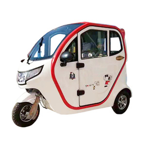 Held Electric Tricycle Closed <b>2</b> Seater <b>Passenger</b> Adult Mini Leisure Mobility Vehicle - Product Image 3