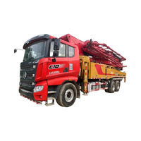 Pompe à béton sur camion Sany 51m d'occasion, année 2021, châssis Sany, 51 mètres, à vendre