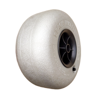 Roues de plage gonflables en PVC de 10 pouces, neuves, à roulement à billes, pour chariot de kayak, chariot de pêche, chariot d'entrepôt et chariot de plage - Vente chaude