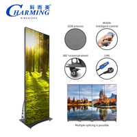 Schermo LED a Colonna P1.86/2/2.5MM per Pubblicità Interna Display LED a Poster