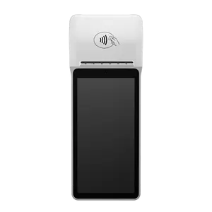 Android zweifacher Rechnungs- und Etikettendruck hochleistungs-Smart-POS-System 58mm NFC handheld-POS-System 4G WLAN mobiler POS