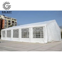 Tentes d'église à structure métallique Galaxy à vendre 10M x 20M, Tente de réception de 20M de portée, Tente extensible 12x24M personnalisée avec parois en ABS, Durable