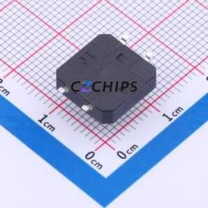 TS-1094TS-B2D2 Tactile Switch SMD-4P,12x12mm Switch Single Pole Single Throw Rectangle Button 2.5N Vertical Mount - Product Image 2