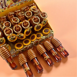 Olio Labbra al Miele WardaBeauty, Design Trendy, 24 Pezzi in una Scatola, Lucidalabbra Idratante di Alta Qualità, Lunga Durata - Product Image 2