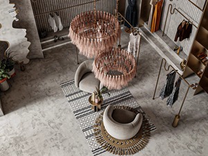 Custom Clothing Store Fixtures Luxury Fashion Boutique Furniture Garment Display <b>Racks</b> Interior Design - Product Image 2