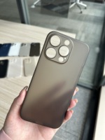 Étui fin pour iPhone 15 Pro Max, coque arrière mate, sensation de peau, étui de téléphone en PP pour iPhone 15 Pro, coque nue